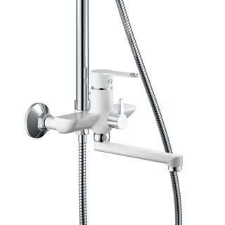 Душевая стойка Haiba HB24557-8 белый